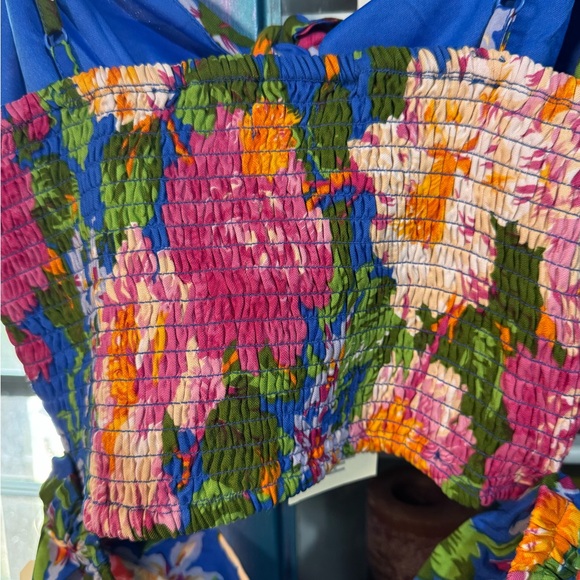 Floral Blue Women's Skort and Top - Size Medium - NWT - Picture 5 of 5